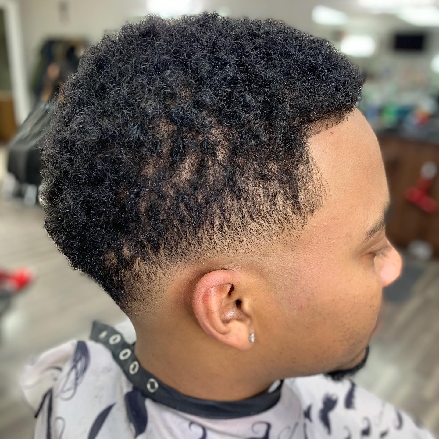 Texturerad quiff
